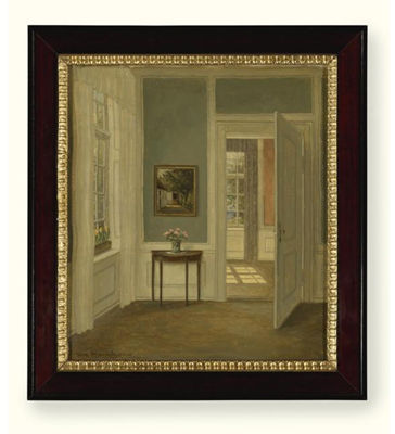 Sunshine in the Sitting Room by William Henriksen - Auction record, sale price, and art valuation. Compare with similar artists and explore comparable artworks.