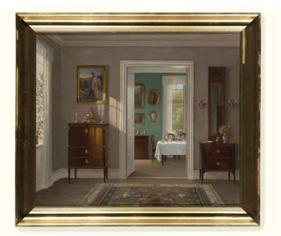 Sample artwork by Niels Holsoe (1865 - 1928), known for interior painting - View similar artists and auction records