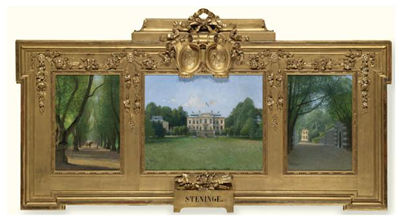 Three Views of Steninge Castle