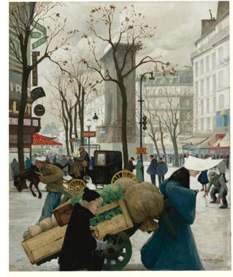 Sample artwork by Gaston Le Beuze (fl. 1940-1942), known for paintings - View similar artists and auction records