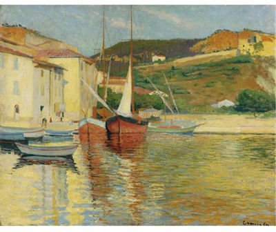 Tartane Rouge A Cassis by Charles Camoin - Auction record, sale price, and art valuation. Compare with similar artists and explore comparable artworks.