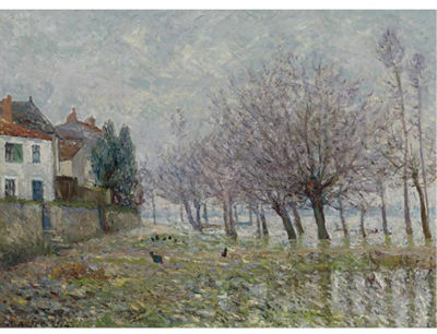 Apres L'Inondation, Haute-Indre, Loire Inferieure