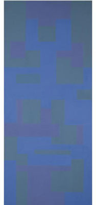 ABSTRACT PAINTING, BLUE