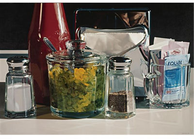 RELISH by Ralph Goings - Auction record, sale price, and art valuation. Compare with similar artists and explore comparable artworks.