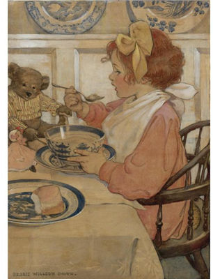 Then The Epicure (The Third Age) by Jessie Willcox Smith - Auction record, sale price, and art valuation. Compare with similar artists and explore comparable artworks.