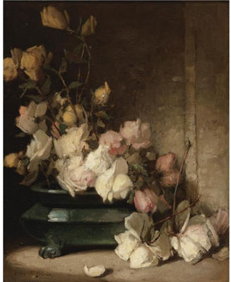 Pink And White Roses