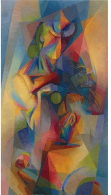 Stanton MacDonald-Wright - artist photo for art wanted listing (Santa Fe, NM)
