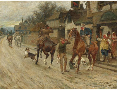 THE DEPARTURE FROM THE INN