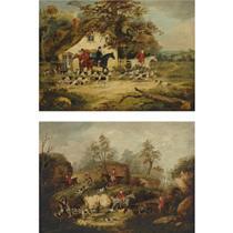 THE FOX HUNT (A PAIR)
