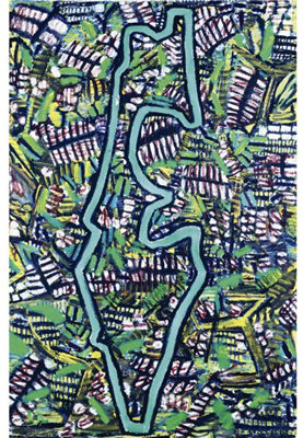 GREEN LINE IN WOODS by David Reeb - Auction record, sale price, and art valuation. Compare with similar artists and explore comparable artworks.