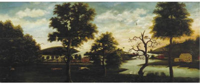 A Landscape with Trees