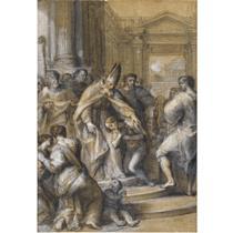 St. Francis renouncing his worldly goods