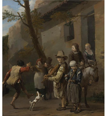 Sample artwork by Karel Dujardin (1622 - 1678), known for religious, allegorical, portrait and genre painting, engraving - View similar artists and auction records