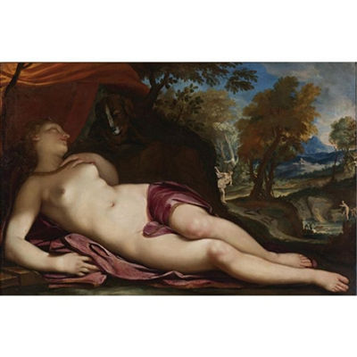 Sample artwork by Daniel Seiter (1649 - 1705), known for baroque style religious painting, pen and ink drawing - View similar artists and auction records
