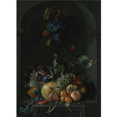 Sample artwork by Coenraet Roepel (1678 - 1748), known for floral and fruit still life painting - View similar artists and auction records