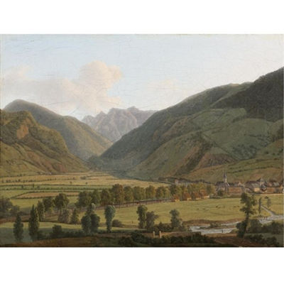 VIEW OF BAGNÈRES-DE-LUCHON