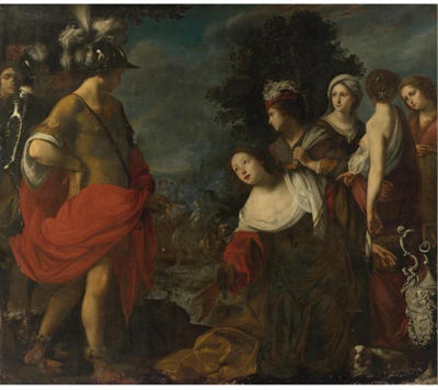Sample artwork by Francesco Furini (c. 1603 - 1646), known for biblical and mythology set-pieces painting, portraits - View similar artists and auction records