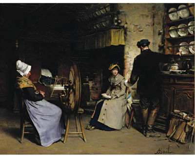 Sample artwork by Antoine Jean Bail (1830 - 1918), known for painting - View similar artists and auction records