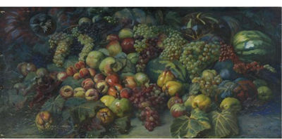 STILL LIFE WITH FRUIT by Giorgy (Gigo Cabaev) Gabashvili - Auction record, sale price, and art valuation. Compare with similar artists and explore comparable artworks.