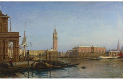 VIEW OF VENICE. CUSTOMS HOUSE