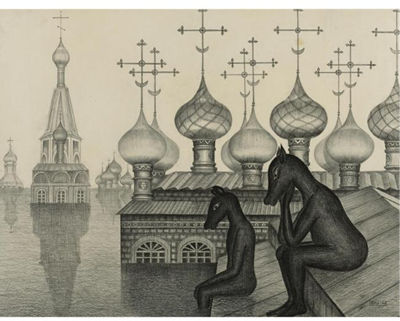 A PAIR OF DRAWINGS, 1965 (2) by Valentina Kropivnitskaya - Auction record, sale price, and art valuation. Compare with similar artists and explore comparable artworks.