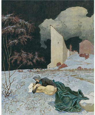 LOVE IN WINTER, CIRCA EARLY 1950S