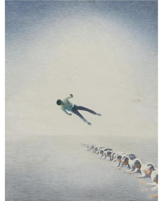 FREE FALL, 1973 by Pyotr Belenok - Auction record, sale price, and art valuation. Compare with similar artists and explore comparable artworks.
