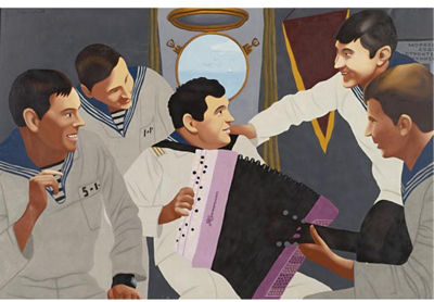 PLAYING THE ACCORDIAN ["SHIRE BAIAN RAZVERNI STARSHINA"], 1988