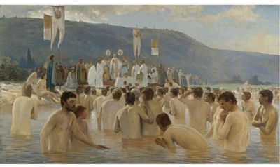 Sample artwork by Vassily Ivanovich Navozov (1862 - 1919), known for painting - View similar artists and auction records