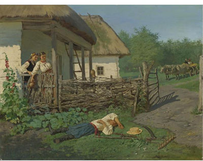 A RUDE AWAKENING, 1883