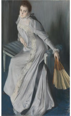 PORTRAIT OF EUGENIA HUICI DE ERRAZURIZ