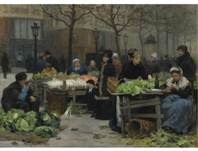 LE MARCHE AUX LEGUMES, PARIS