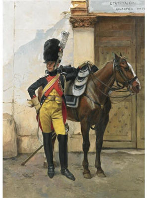 AN ELITE SOLDIER OF THE IMPERIAL GUARD