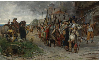 ROLL-CALL AFTER THE PILLAGE (L'APPEL APRES LE PILLAGE)