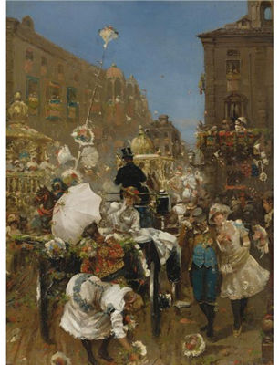 IL CORSO MASCHERATO, ROME