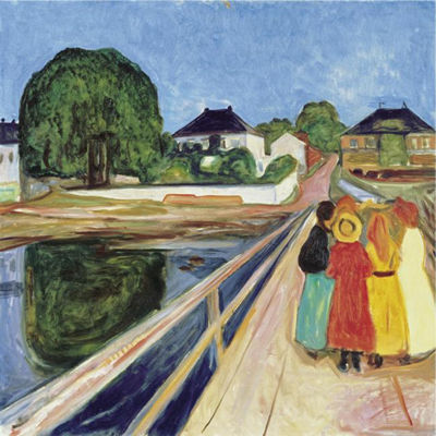 GIRLS ON A BRIDGE