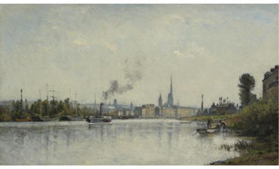 LE SEINE À ROUEN by Stanislas Lépine - Auction record, sale price, and art valuation. Compare with similar artists and explore comparable artworks.