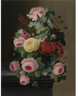 STILL LIFE OF FLOWERS, MAINLY ROSES
