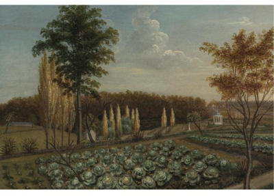 CABBAGE PATCH, THE GARDENS OF BELFIELD, PENNSYLVANIA