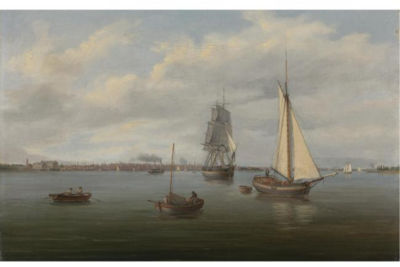 PHILADELPHIA FROM THE DELAWARE RIVER
