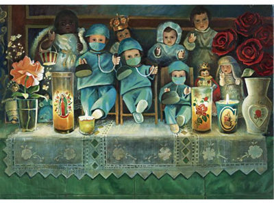 NINOS DOCTORES by Elena Climent - Auction record, sale price, and art valuation. Compare with similar artists and explore comparable artworks.