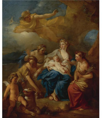 MERCURY ENTRUSTING BACCHUS TO THE NYMPHS OF MOUNT NYSA