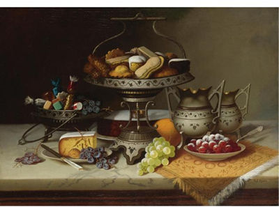 A REGAL DESSERT by Carducius Ream - Auction record, sale price, and art valuation. Compare with similar artists and explore comparable artworks.