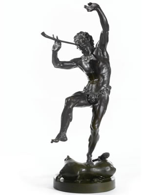 FAUNE À L'OUTRE by Eugene Louis Lequesne - Auction record, sale price, and art valuation. Compare with similar artists and explore comparable artworks.