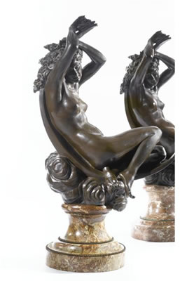 DIANE SUR UN CROISSANT DE LUNE by Seraphin Denecheau - Auction record, sale price, and art valuation. Compare with similar artists and explore comparable artworks.