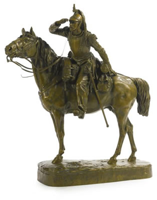 LE CUIRASSIER À CHEVAL