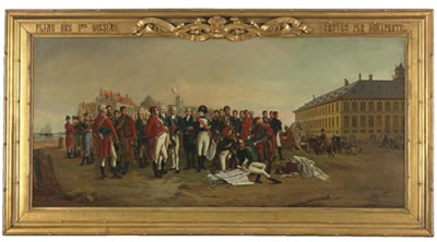 NAPOLEON GIVING THE PLANS FOR DOCKS IN ANTWERP
