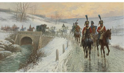 NAPOLEON'S ENTRY INTO BERLIN