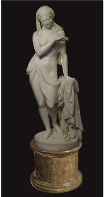 GREEK SLAVE by Scipione Tadolini - Auction record, sale price, and art valuation. Compare with similar artists and explore comparable artworks.