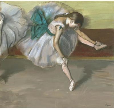 DANSEUSE AU REPOS